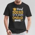 Proud Squad Of A 2024 Graduate Class Of 2024 Graduation T-Shirt Unique Gifts