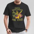 Proud Vegetarian Weed Virgo Vintage 420 T-Shirt Unique Gifts