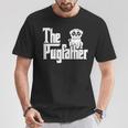 The Pugfather Pug Dad Dog Father Father's Day Kawaii T-Shirt Unique Gifts