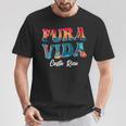 Pura Vida Costa Rica Souvenir Cool Central America Travel T-Shirt Funny Gifts