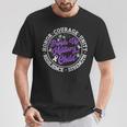Purple Up Military Child 2024 Honor Courage Unity Dandelion T-Shirt Unique Gifts