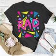 Rad 1980S Vintage Eighties Costume Party T-Shirt Unique Gifts