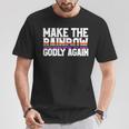 Make The Rainbow Godly Again Lgbt Flag Gay Pride T-Shirt Unique Gifts