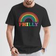 Rainbow Pride Gay Lgbt Parade Philly Philadelphia T-Shirt Unique Gifts