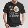 Rainbow Sheep Gay Sheep Of The Family Lgbtq Stuff Lesbian T-Shirt Unique Gifts