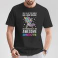Rare Disease Warrior Unicorn Rare Disease Awareness T-Shirt Funny Gifts