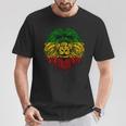 Rasta Reggae Rastafari Lion Jamaican Pride Hippie Lover T-Shirt Unique Gifts
