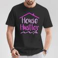 Realtor House Hustler Real Estate Agent Advertising T-Shirt Unique Gifts