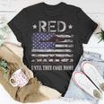 Red Friday Remember Everyone Deployed Military Army Veteran T-Shirt Unique Gifts