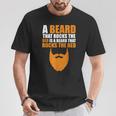 Redhead Red Hair Ginger Pride Beard Redhead T-Shirt Unique Gifts