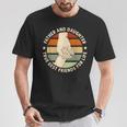 Regalo Del Día Del Padre Padre E Hija Camiseta unisex Regalos divertidos