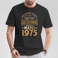 Regalos De Cumpleaños Para Hombre The Legends Mayo 1975 Camiseta unisex Regalos divertidos