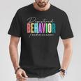 Registered Behavior Technician Rbt Behavioral Aba Therapist T-Shirt Unique Gifts