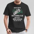 Reicht Mir Die Kettensaw Ihr Jester Woodcutter T-Shirt Lustige Geschenke