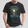 Reicht Mir Die Oxygen Bottle Scuba Diver T-Shirt Lustige Geschenke