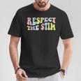 Respect The Stim Autism Stimming Autistic Special Education T-Shirt Unique Gifts