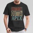 Retro Apex Stuff Clothing Straight Outta Apex T-Shirt Unique Gifts