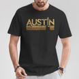 Retro Austin Texas Music T-Shirt Unique Gifts