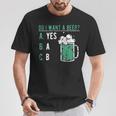 Retro Drinking Lover St Patrick's Day Do I Want A Beer T-Shirt Unique Gifts