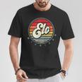 Retro Elo Home State Cool 70S Style Sunset T-Shirt Personalized Gifts
