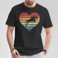 Retro Sunset Horse Lover Rider Equestrian Horseman T-Shirt Unique Gifts
