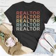 Retro Vintage Realtor Real Estate Agent Idea T-Shirt Unique Gifts