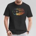 Retrointage Ukulele Player Guitarist Ukulele Ukulele T-Shirt Lustige Geschenke