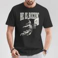 He Is Rizzin' Jesus Playing Basketball T-Shirt Unique Gifts