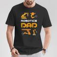 Robotik Papa T-Shirt Lustige Geschenke