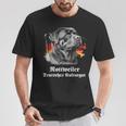 Rottweiler Deutsches Kulturgut Cool Rottweiler Motif T-Shirt Lustige Geschenke