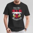 Sauf Austria Drinking Team Andi Bar T-Shirt Lustige Geschenke