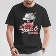 An Scheiss Muas I Hirsch Muass Grantln Bavarian Grantler T-Shirt Lustige Geschenke