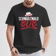 Schwarzwaldbub With Forest Motif T-Shirt Lustige Geschenke