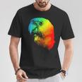 Senegal Parrot Colorful Rainbow Retro T-Shirt Unique Gifts