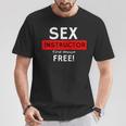 Sex Instructor First Lesson Free Naughty Rude Jokes Prank T-Shirt Unique Gifts
