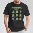 Shamrock Occupational Therapy St Patrick's Day Ot Therapist T-Shirt Personalized Gifts