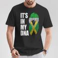 Sierra Leonean And Jamaican Vintage Heritage Dna Flag T-Shirt Unique Gifts