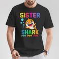 Sister Of The Shark Birthday Family Matching Birthday T-Shirt Unique Gifts