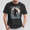 Sitting Wolf Literally Me Werewolf Ripping Meme Alpha Wolf T-Shirt Personalized Gifts