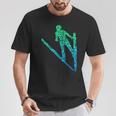 Ski-Jumping S T-Shirt Lustige Geschenke