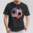 Soccer American Flag United States Ball T-Shirt Unique Gifts