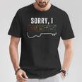 Sorry I-Dgaf Hidden Message Guitar Chords Music Note For Men T-Shirt Lustige Geschenke