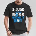 Squad Of The Boss Birthday Boy Baby Decorations T-Shirt Funny Gifts