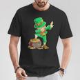 St Patrick's Day Dabbing Leprechaun Boys Dab Dance T-Shirt Personalized Gifts