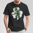 St Patrick's Day Hockey Hockey Player Leprechaun T-Shirt Unique Gifts