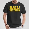 State Of Michigan Hail Bitches Ann Arbor Mi Fun Adult T-Shirt Unique Gifts