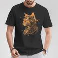 Steam Punk Catkitten Kitty Steampunk T-Shirt Lustige Geschenke