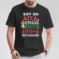 Super Aita Regalo Dia Del Aita Mejor Padre Aitona Abuelo Camiseta unisex Regalos divertidos