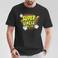 Super Awesome Matching Superhero Uncle T-Shirt Funny Gifts