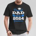 Super Proud Dad Of 2024 Graduate Awesome Family College T-Shirt Funny Gifts